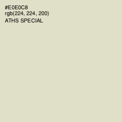 #E0E0C8 - Aths Special Color Image